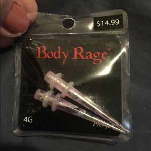 Body rage 4g acrylic taper